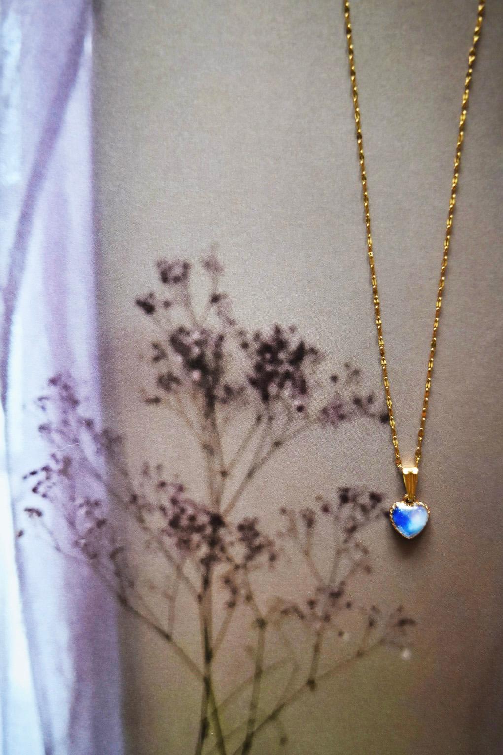 マーブルネックレス　海洋プラスチック　アップサイクル　アクセサリー　ピアス　ブルー系 | 5枚目